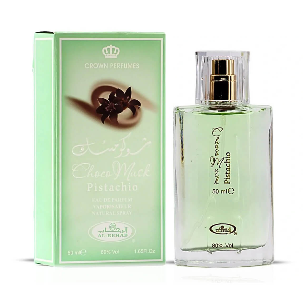 Al-Rehab Choco Musk Pistachio Eau de Parfum- 50ml - Image 1
