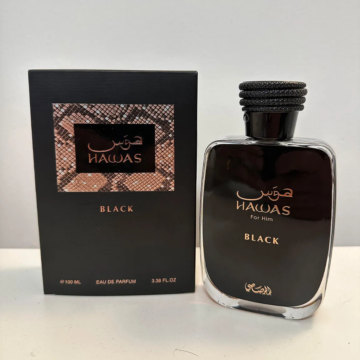 Rasasi Hawas Black For Him Eau de Parfum- 100ml - Image 1
