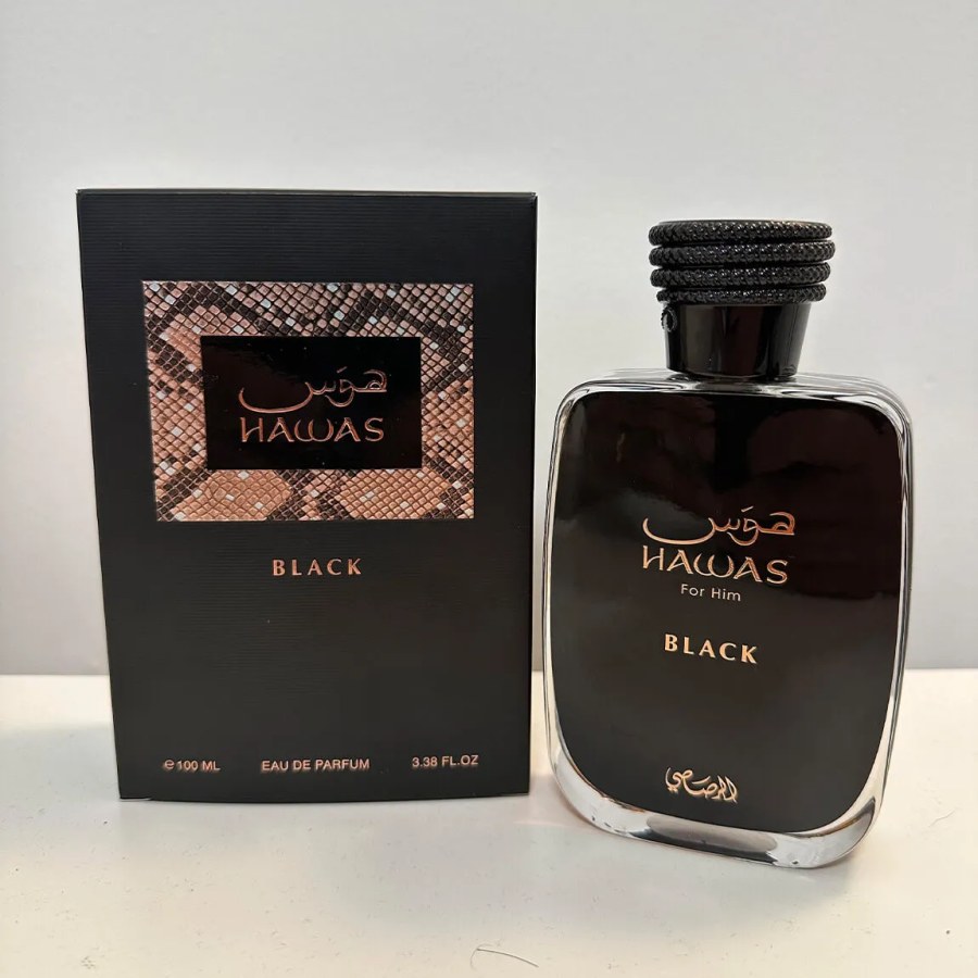 Rasasi Hawas Black For Him Eau de Parfum- 100ml