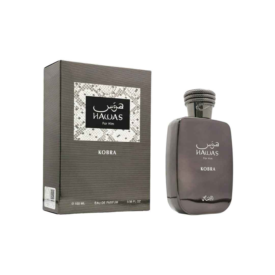 Rasasi Hawas Kobra For Him Eau de Parfum- 100ml - Image 1