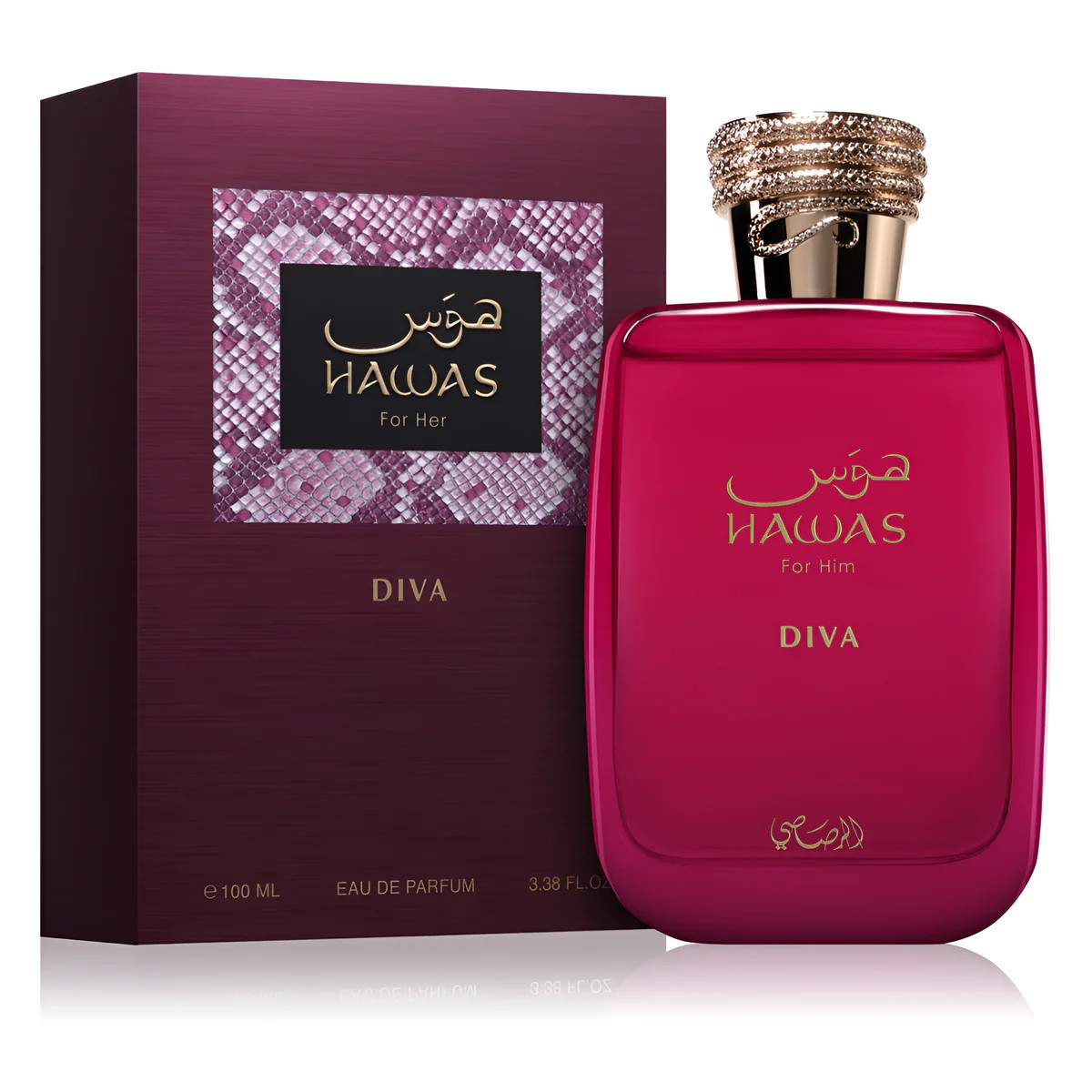 Rasasi Hawas Diva For Her Eau de Parfum- 100ml - Image 1