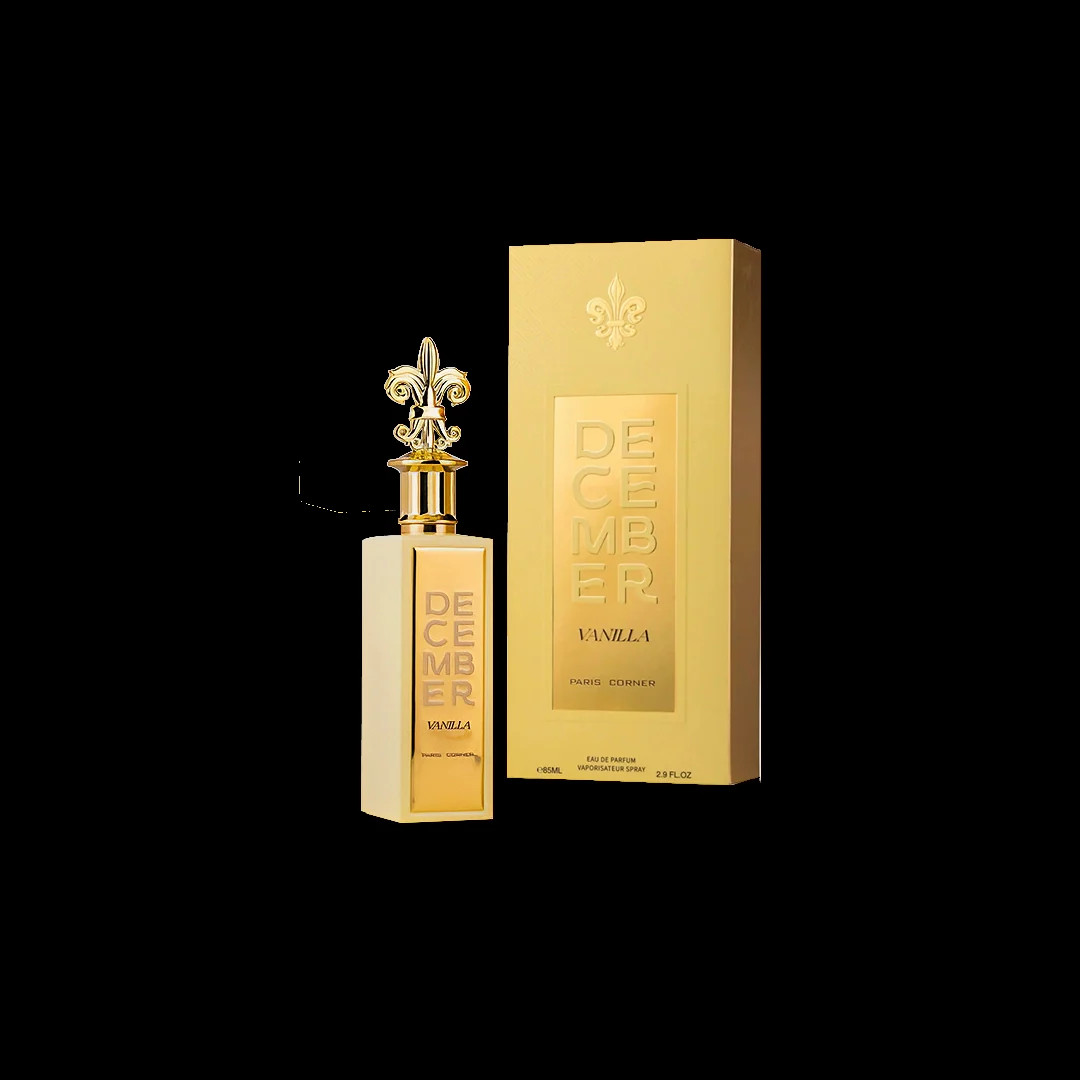 Paris Corner December Vanilla Eau de Parfum- 85ml - Image 1