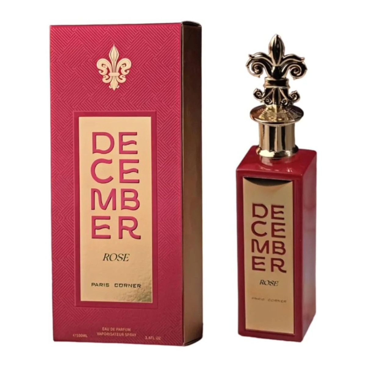Paris Corner December Rose Eau de Parfum- 85ml - Image 1