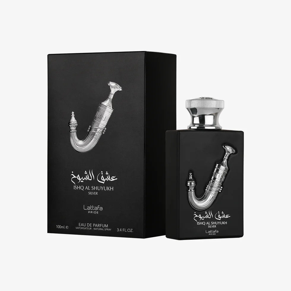 Lattafa Ishq Al Shuyukh Silver Eau de Parfum- 100ml - Image 1