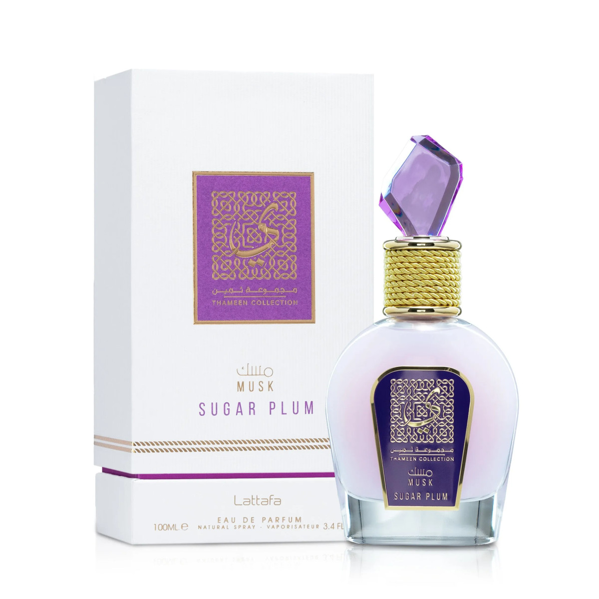 Lattafa Musk Sugar Plum Eau de Parfum- 100ML