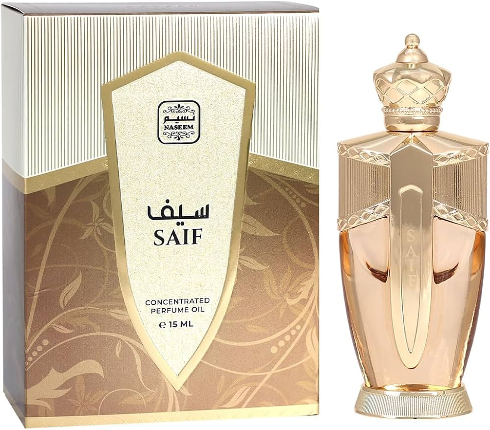 Naseem Saif Concentrated Perfume Oil- 15ML