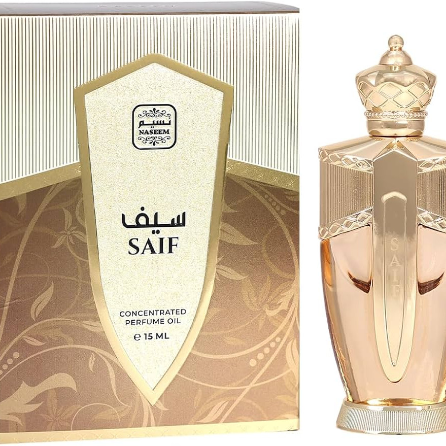 Naseem Saif Concentrated Perfume Oil- 15ML